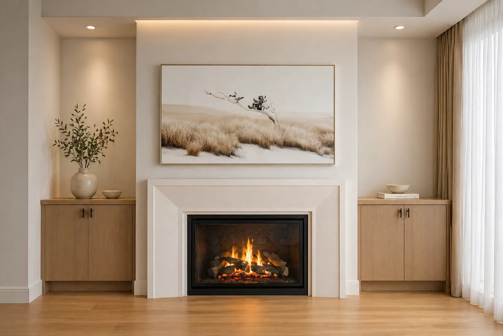 Commercial painting project