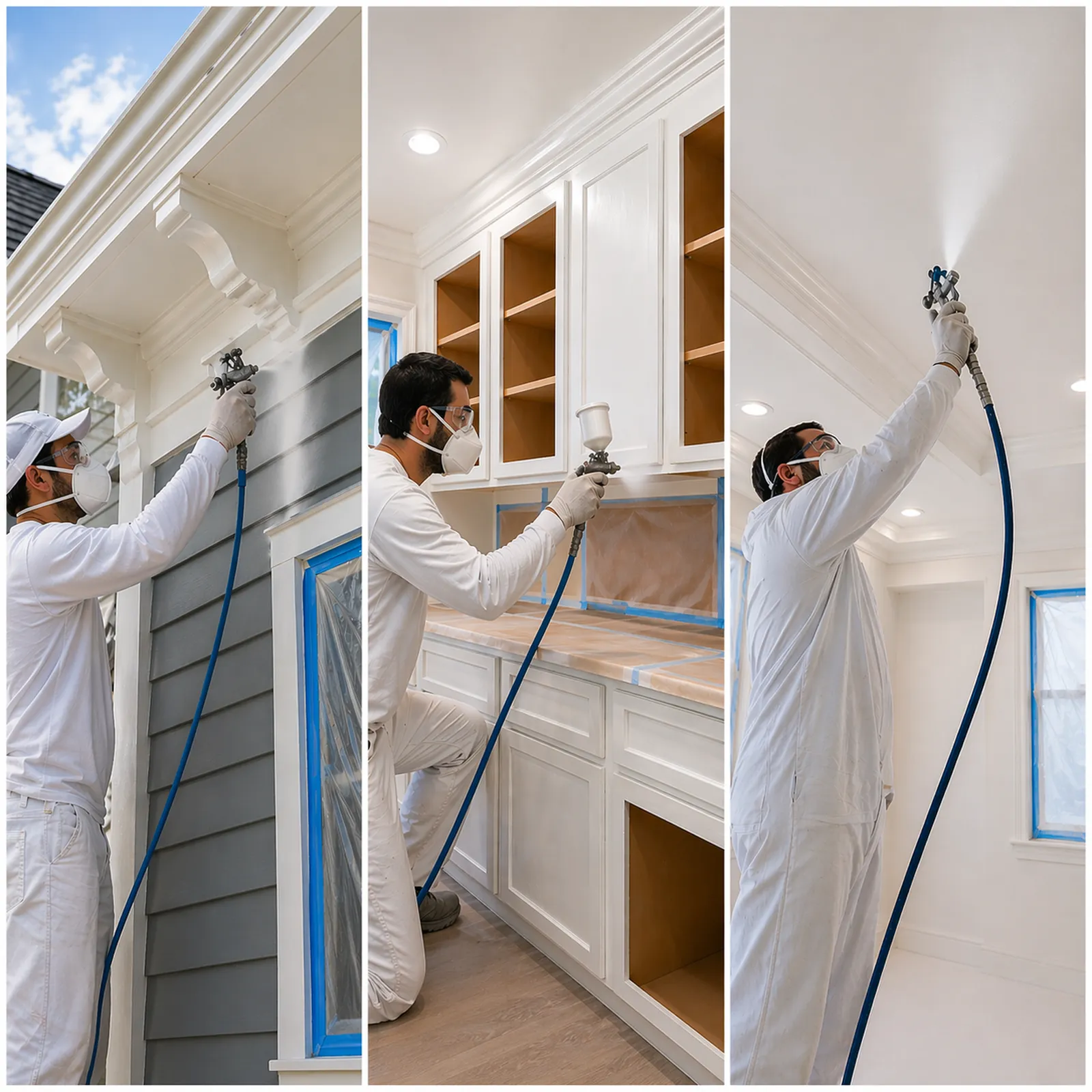 Professional spray painting